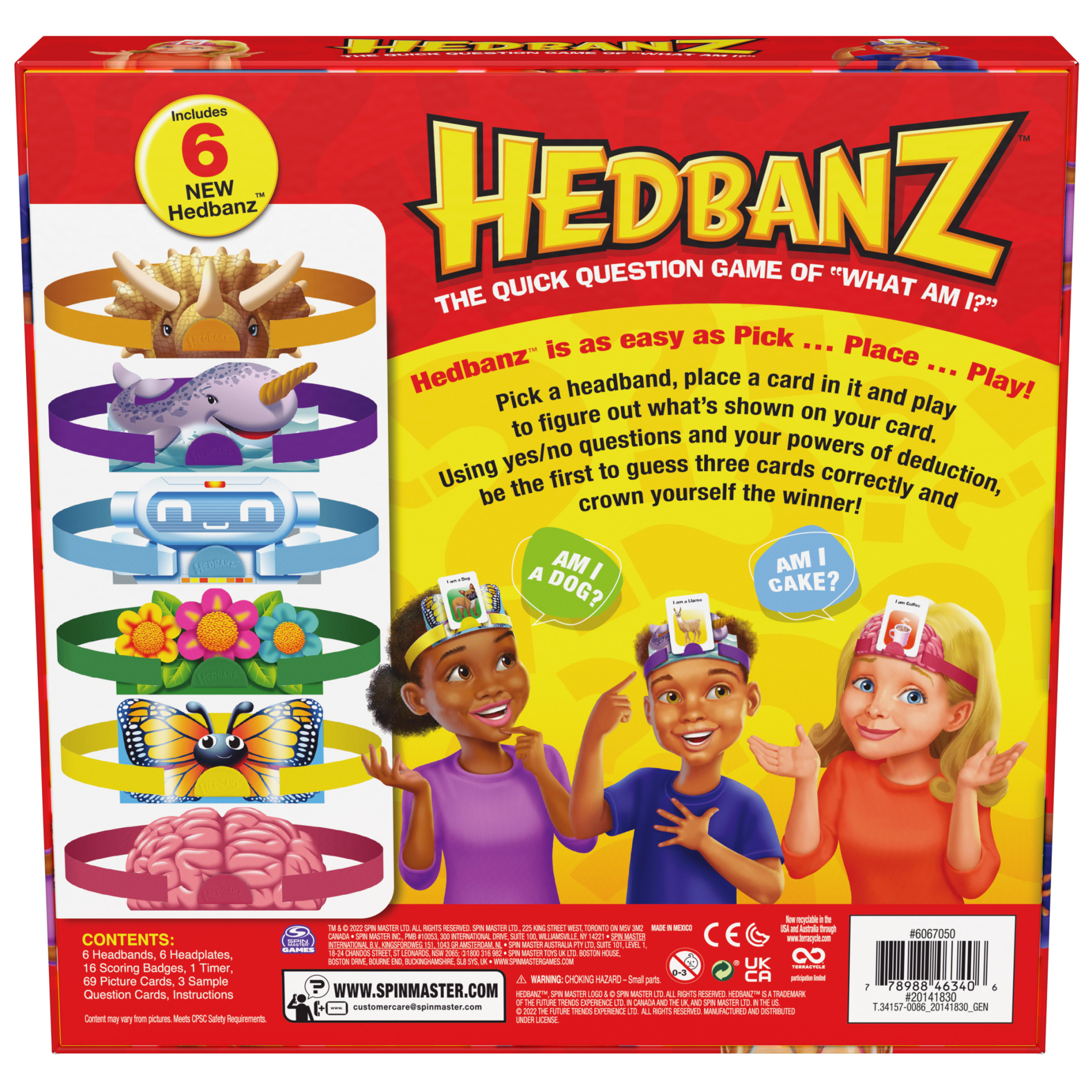 Hedbanz 2nd Edition Picture Guessing Game, Ages 6+ photo 3