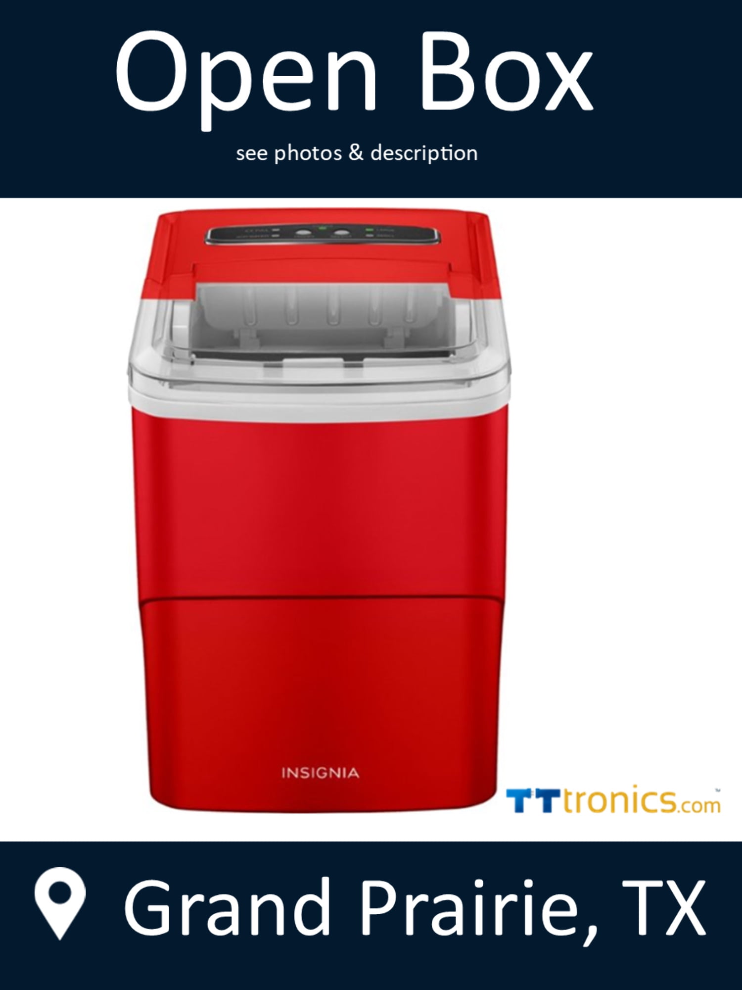 insignia portable ice maker stores