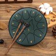 thumbnail image 5 of Hand Drum under $5! CQCYD 6-Inch 11 Tone Hand Drum, Steel Tongue Drum for Meditation, Music Therapy,ChildrenEducation, Adult Relaxation, Portable Percussion Instrument with Mallets, 5 of 5