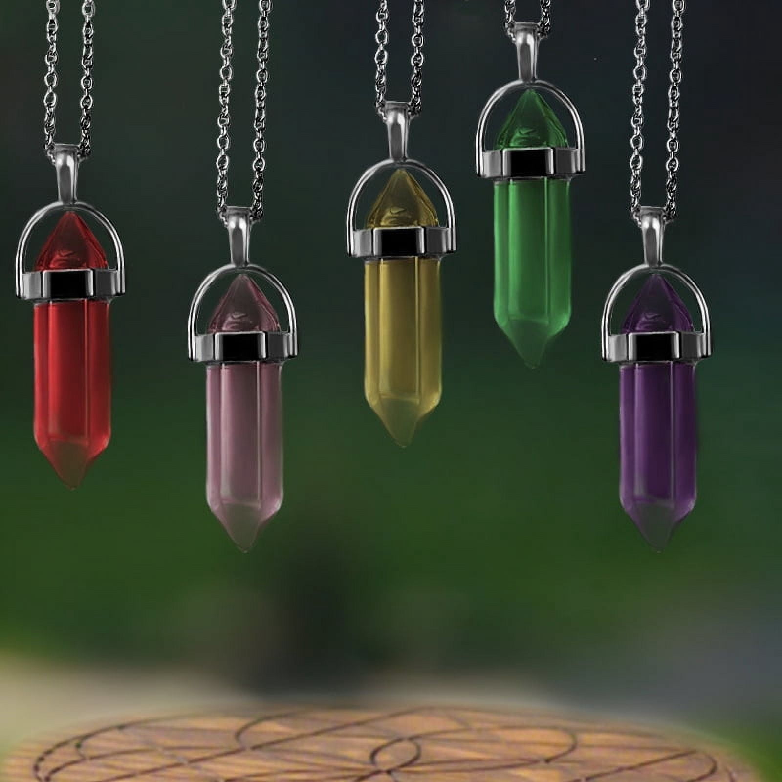 アクセサリー Crystal magic Zhuge Crystal Necklaces for Women Crystal Pendant Gemstone
