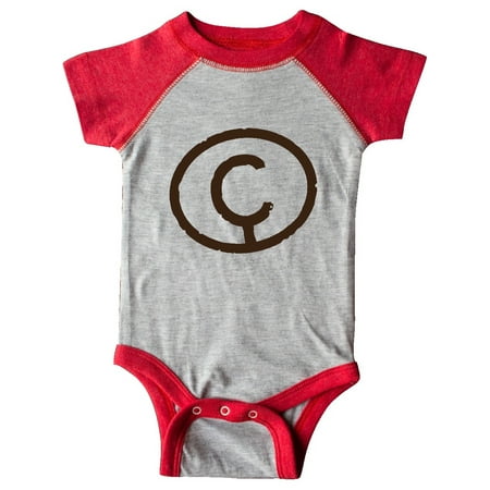 

Inktastic Branding Iron Letter C Monogram Gift Baby Boy or Baby Girl Bodysuit