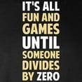 thumbnail image 3 of CafePress - Dividing By Zero Is Not A Game Long Sleeve T Shirt - Long Sleeve Dark T-Shirt, 3 of 4