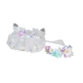 thumbnail image 4 of Vestido de muñeca de hadas, accesorio de ropa hecho a mano, atuendos casuales, ropa linda para muñecas Tipo diadema morada, 4 of 7