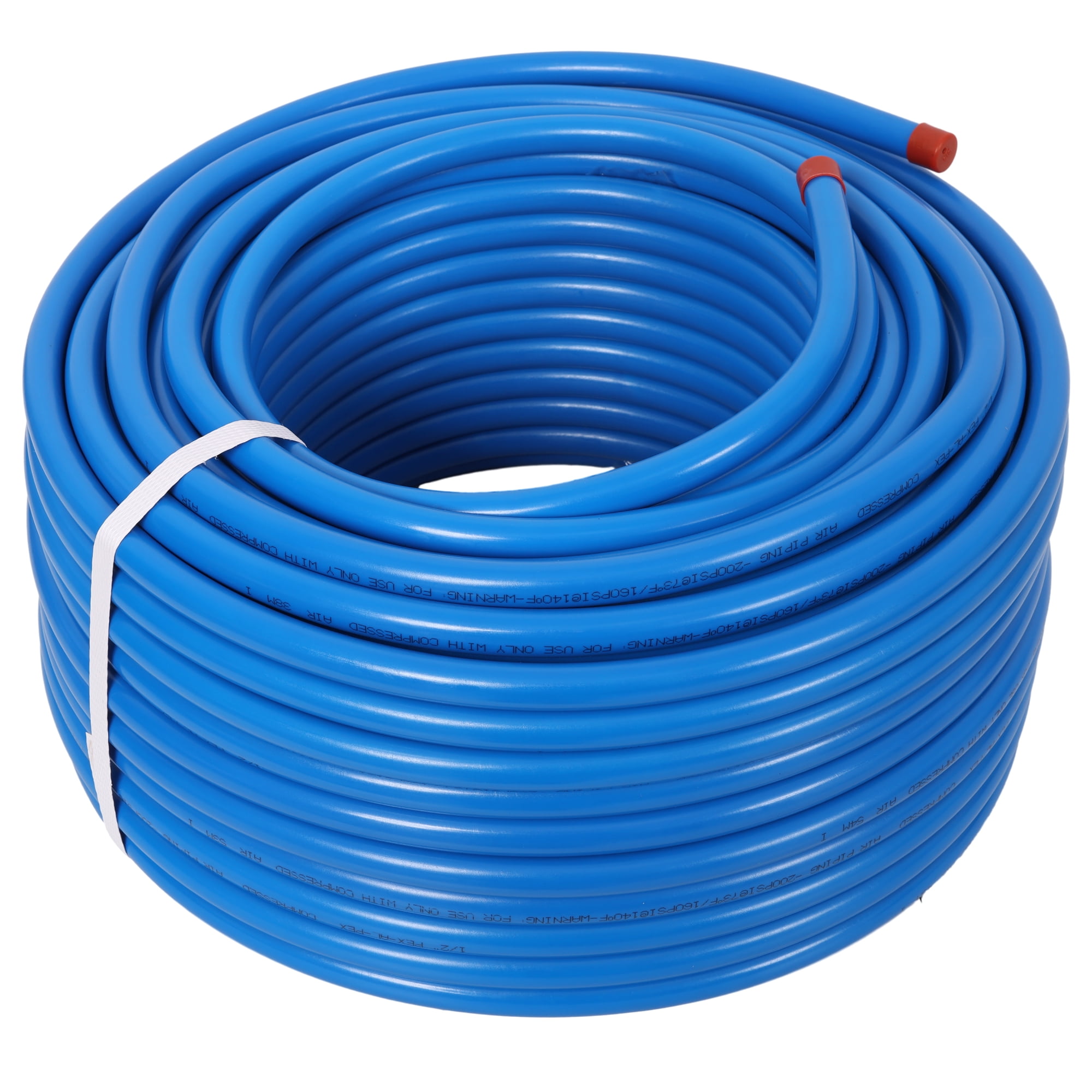 1/2" x 200ft PEX-AL-PEX Air Compressor Piping Kit, Complete Shop Air Hose System with Fittings, Tools & Accessories