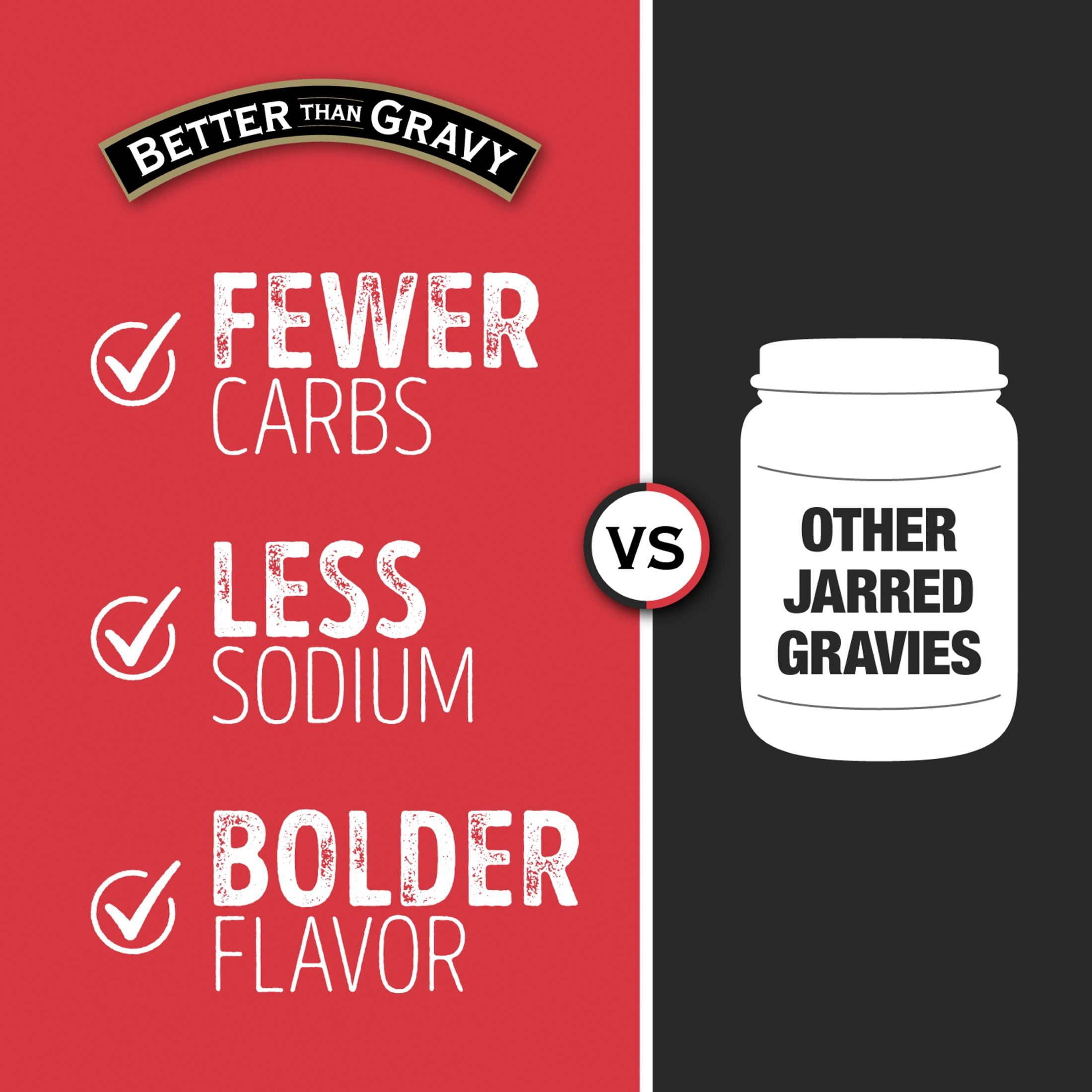 (12 pack) Better Than Gravy, Premium Roasted Beef Gravy, Shelf-Stable, 12 oz Jar
