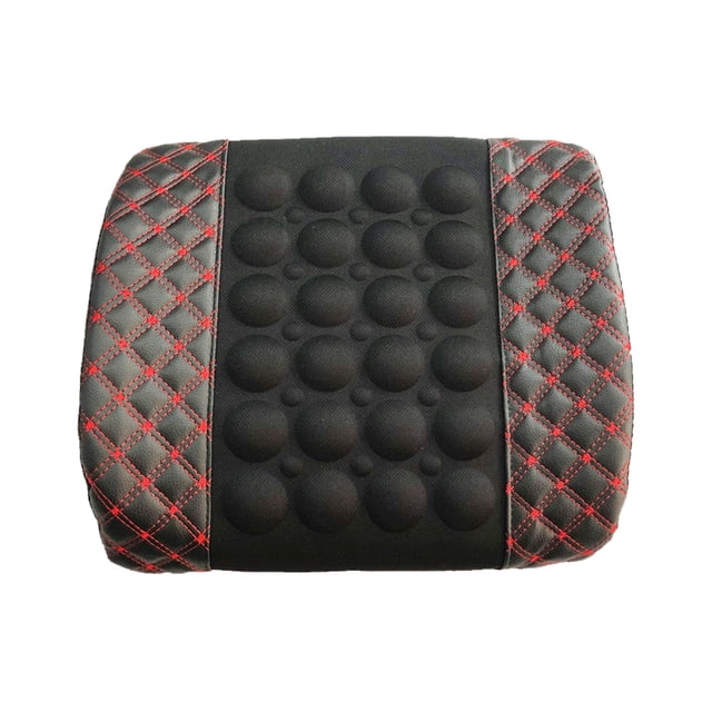 Car Seat Lumbar Support 1Pc Lumbar Massage Car Electric Massage Cushion Lumbar Support Car Seat Back Support Waist Cushion Lumbar Back Support for Car Car Seat Back Support