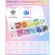 thumbnail image 2 of Cuentas de Agujero Grande para Hacer Joyas: 12 Cuentas Espaciadoras de Vidrio de Colores para Pulseras, Collares y Manualidades., 2 of 6
