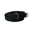 thumbnail image 1 of CTM® Ceinture en Toile de Coton avec Boucle Anneau en D, 1 of 2