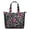 Gray And Pink, variant on Green and Purple Of Leopard Print Travel Tote Bags for Women Carry On,Large Weekender Bags for Women Travel,Multi Functional Duffle Bag for Work,Shopping,Sports