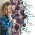 thumbnail image 3 of Blackout Kids Curtains,Purple and Pink Leopard Pattern Childrens Insulated Curtains Set Of 2,Bedroom Essentials,Toddler Room Decor 42"x54", 3 of 5