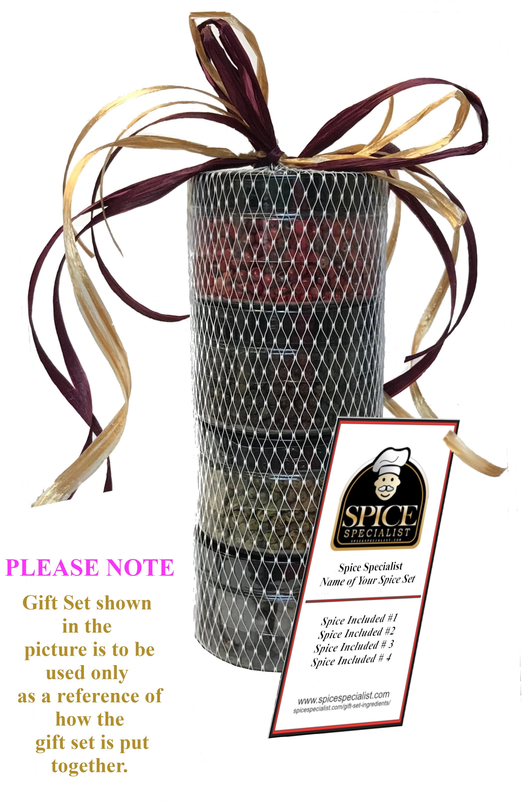 Paprika Assortment Gift Set - 4 Seasonings Included - Weight Varies by Spice
