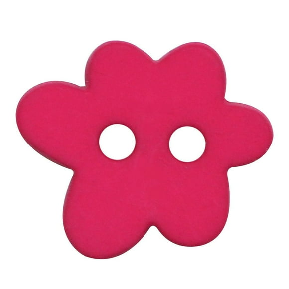 La Vogue 2-Hole Purple Button, 15 mm