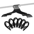 thumbnail image 1 of 12 Pieces Travel Hangers - Portable Foldable Hangers Travel Accessories Foldable Clothes Rack For Travel, 1 of 6