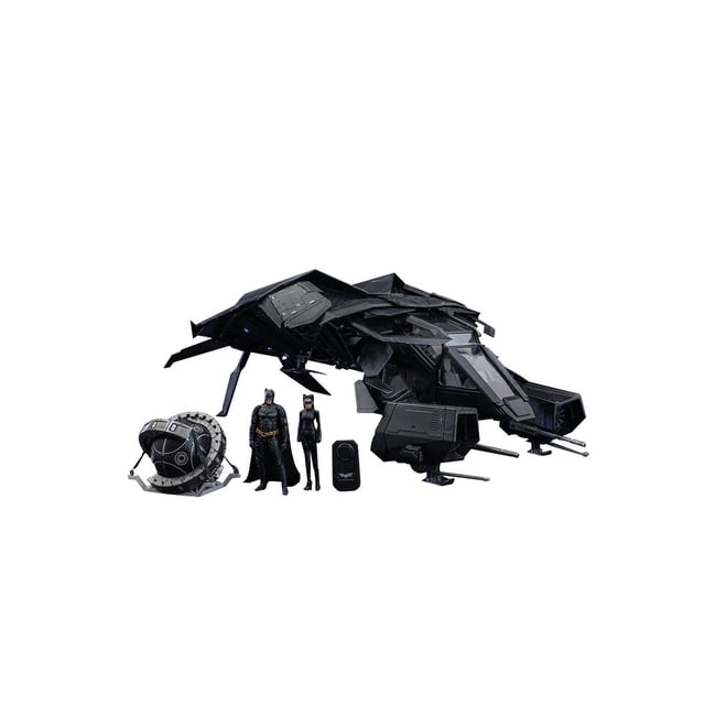 Figura Hot Toys MMSC002- DC Comics - The Dark Knight Rises - The Bat With Batman & Selina Kyle & Fusion Reactor