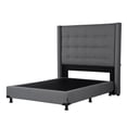 thumbnail image 3 of Box Base Cama Queen Size + Cabecera Titan Gris, 3 of 7