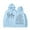 Light Blue, variant on Let Them Sweatshirt Hoodies for Women Fall Winter Long Sleeve Mental Health Hooded Sweatshirt with Pockets Pullover Tops