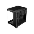 thumbnail image 5 of DIYPC DIY-CUBE01-BK Black USB3.0 Tempered Glass Micro ATX Gaming Computer Case w/ Dual Tempered Glass Panel. Fans Not Included, 5 of 6