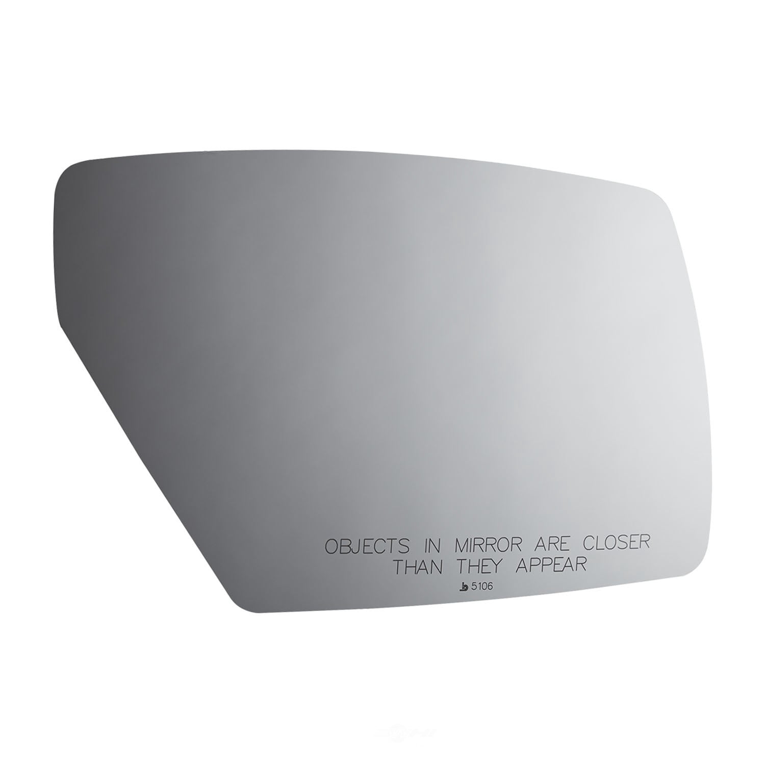 Burco Side View Mirror Replacement Glass - Clear Glass - 5106