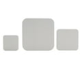 thumbnail image 2 of Melannco Set of 3 White Graduated Square Wall Hooks, 2 of 5