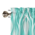 thumbnail image 6 of Abstract Gradient Line Green Curtain Home Decoration Living Room Short Curtains Window Treatments For Kitchen Bedroom, 6 of 6