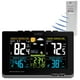 La Crosse Technology 308-145B Black Wireless Color weather station with USB char