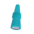 thumbnail image 1 of 4 Tapones Portátiles Para Botellas De Vino Y Bebidas Con Tapa De Agarre, Color Verde, 1 of 8