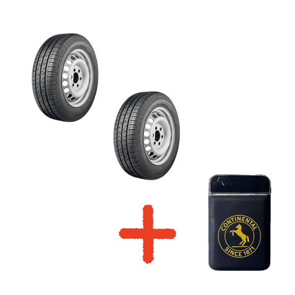 Paquete de 2 llantas 225/75R16C 118/116R modelo Campera LT 2 10PR marca Euzkadi