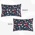 thumbnail image 4 of Fotbe Cherry Blossoms Pillow Cases - Envelope Closure - Luxury, Extra Soft, Cooling Pillow Covers - Wrinkle, Fade, Stain Resistant-16"x24", 4 of 8