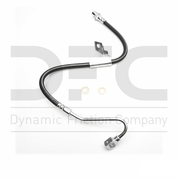 Dynamic Friction 350-47299 Brake Line Hose Front Left For 2000 Isuzu Hombre, 2000-2001 GMC Jimmy, 2000-2001 Oldsmobile Bravada, 2000-2004