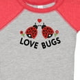 thumbnail image 4 of Inktastic Love Bugs Red Ladybugs Valentine's Day Boys or Girls Baby Bodysuit, 4 of 5