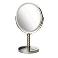 thumbnail image 3 of Jerdon 5x/1x Reversible Free Standing Make Up Mirror  - 3 Finishes, 3 of 3