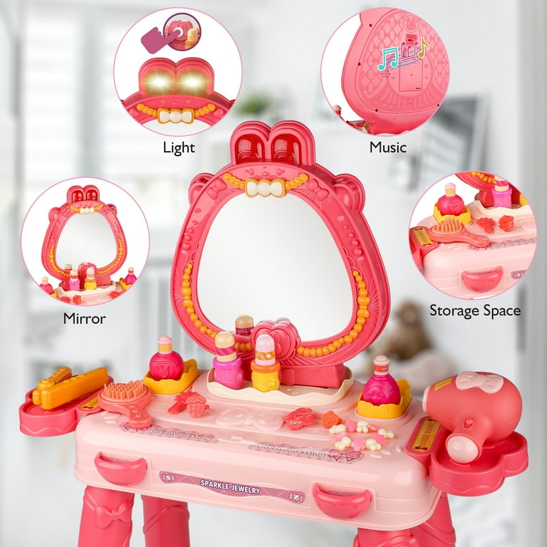 Kiddie play cheap pretend vanity