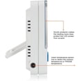 thumbnail image 4 of Digital Freezer/Refrigerator Thermometer with Magnet and Stander Digital Freezer Thermometer with Max/Min LED Alarm Indicator Memory Freezer Thermometer, 4 of 5