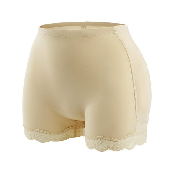 ZUARFY Women Hip Enhancer Shapewear Padded Fake Buttock Butt Lifter Lace Trim Underwear