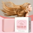 thumbnail image 5 of Kokovifyves Castor Oil Conditioner Bar Nourishing Soothing Natural Deep Conditioner for All Hair Types Hair Moisturizing Cleansing Soap Bar 100g, 5 of 9