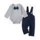 thumbnail image 1 of Conjunto de ropa NZRVAWS para bebés de 12 a 18 meses, pantalones largos, 1 of 6