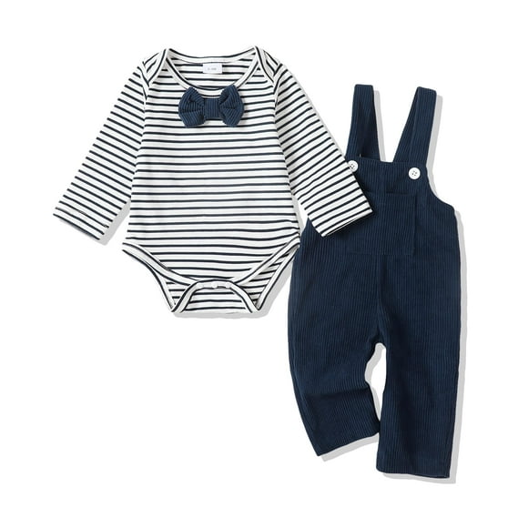 Conjunto de ropa NZRVAWS para bebés de 12 a 18 meses, pantalones largos