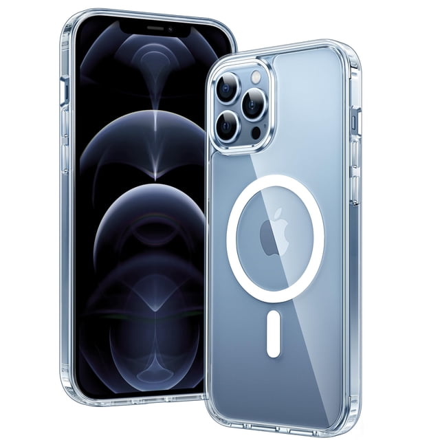 Funda de teléfono FNTCASE para iPhone 12 Pro Max Magnetic Clear