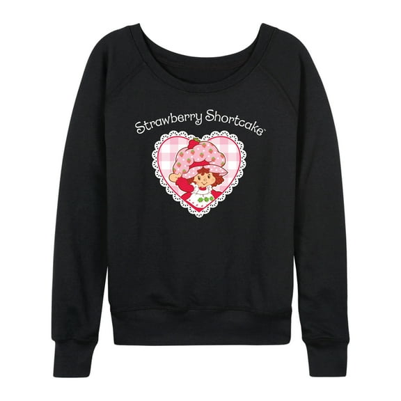 Strawberry Shortcake - Coquette Heart - Women's French Terry Long Sleeve Shirt