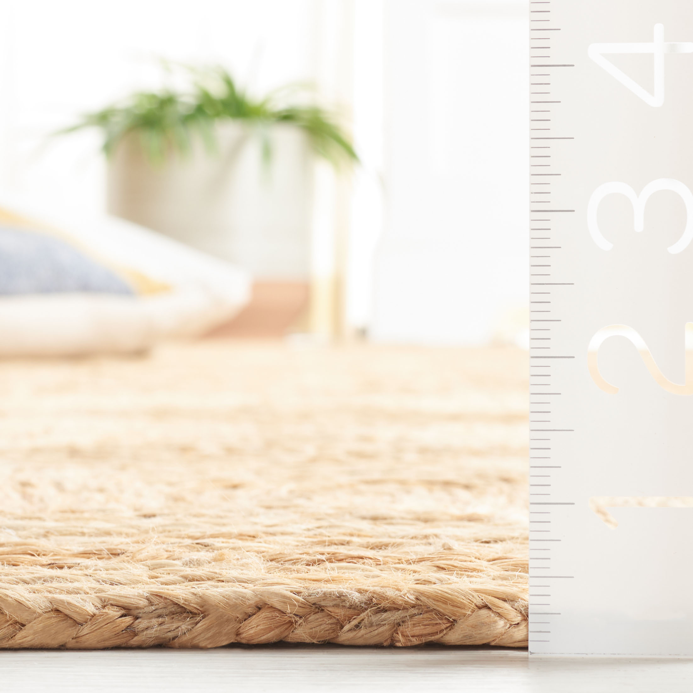 SAFAVIEH Natural Fiber Lyall Geometric Area Rug, Natural, 8' x 10'