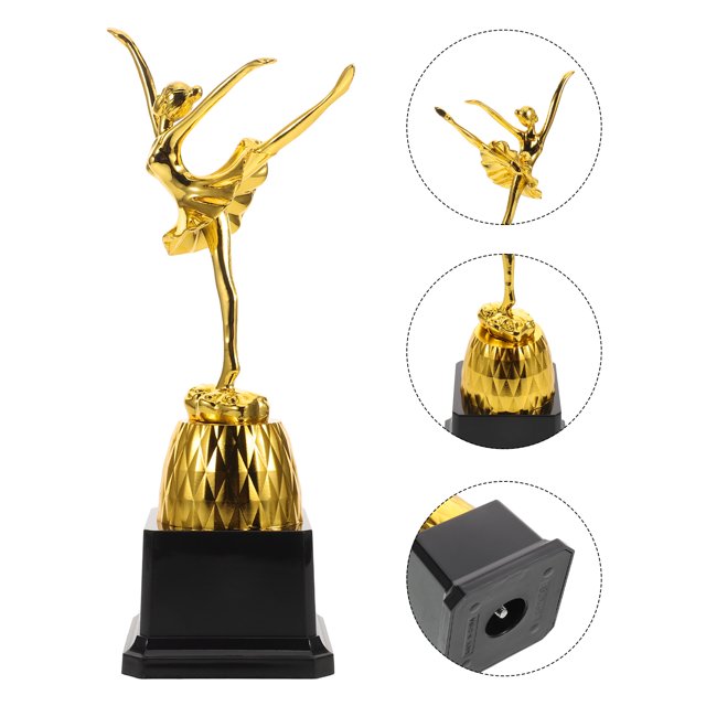 VERDANVERSE Trofeo Pequeño De Oro Para De Baile Con Sofisticado Y Duradero