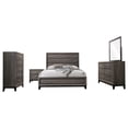 thumbnail image 2 of Coaster Watson Five-Piece Eastern King Bedroom Set, Grey Oak, 2 of 18