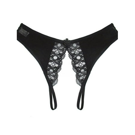 Taykoo Women NEW Sexy Lace Flowers Low Rise Transparent Solid Sexy Underwear Briefs