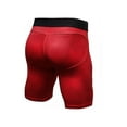 thumbnail image 2 of Leezo Men's Compression Cycling Basketball Gym Base Layers Tight Shorts Pant AU, 2 of 2