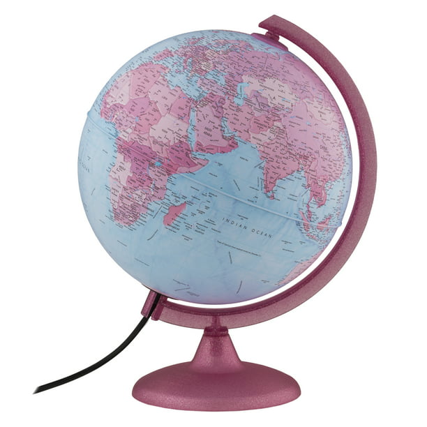 Waypoint Geographic Pink Continental Globe 10 Inch Diameter