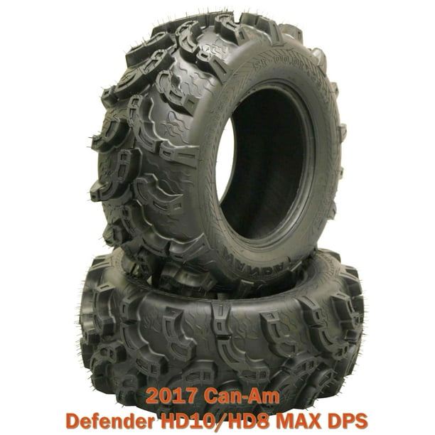 2017 CanAm Defender HD10/HD8 MAX DPS ATV Front Tire Set 26x912 Super