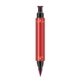 thumbnail image 2 of Triangle Wing Stamp Eyeliner Pen - Shade #4 Purple - Triangle Wing Seal Eyeliner Pen Tube Oil Proof Non Dizzy Makeup Double Head Eyeliner Liquid Pen, 1 Triangle Wing Stamp Eyeliner Makeup Organizers, 2 of 9