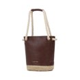 thumbnail image 3 of Bolsa Tote Corte Inferior Tejido color Café Lucentzza 5BLZP22566, 3 of 6
