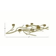 thumbnail image 2 of Metal Branch Candle Holder 27"W, 5"H, 2 of 3