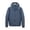 Blue, variant on YgkuHd Men's Winter Hooded Windproof Thickened Puffer Jacket Solid Color Spliced Quilted Casual Zip Up Coat for Outdoor Daily Commute Wear